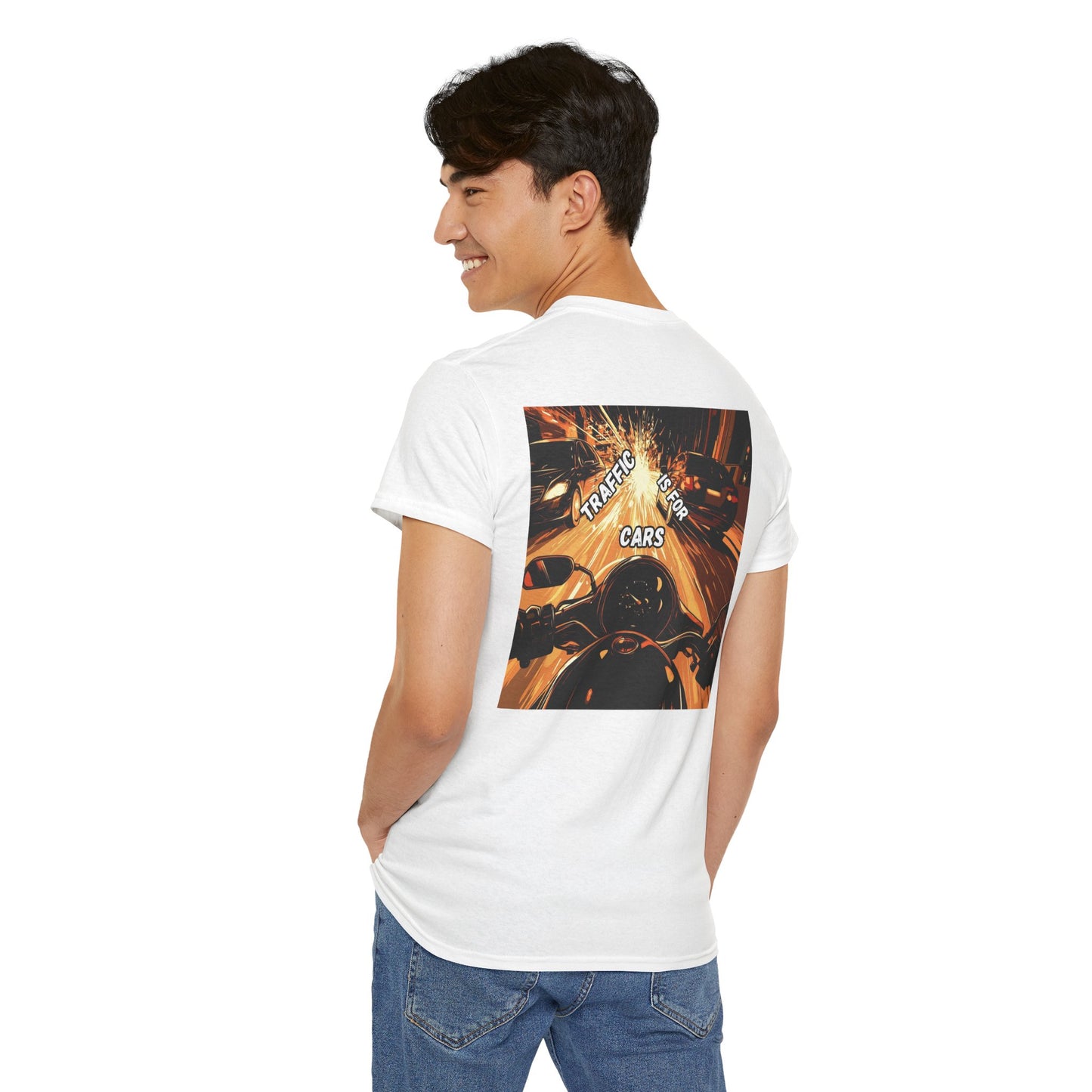 "Traffic is for cars" T-shirt
