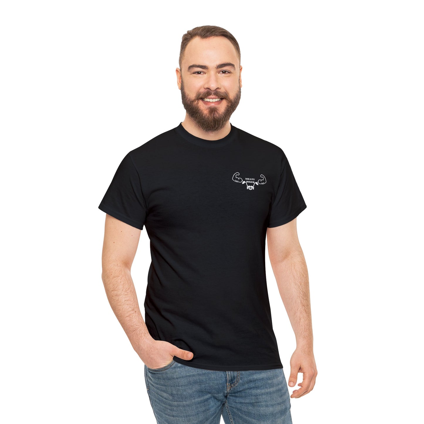 Meaty Biker Logo t-shirt