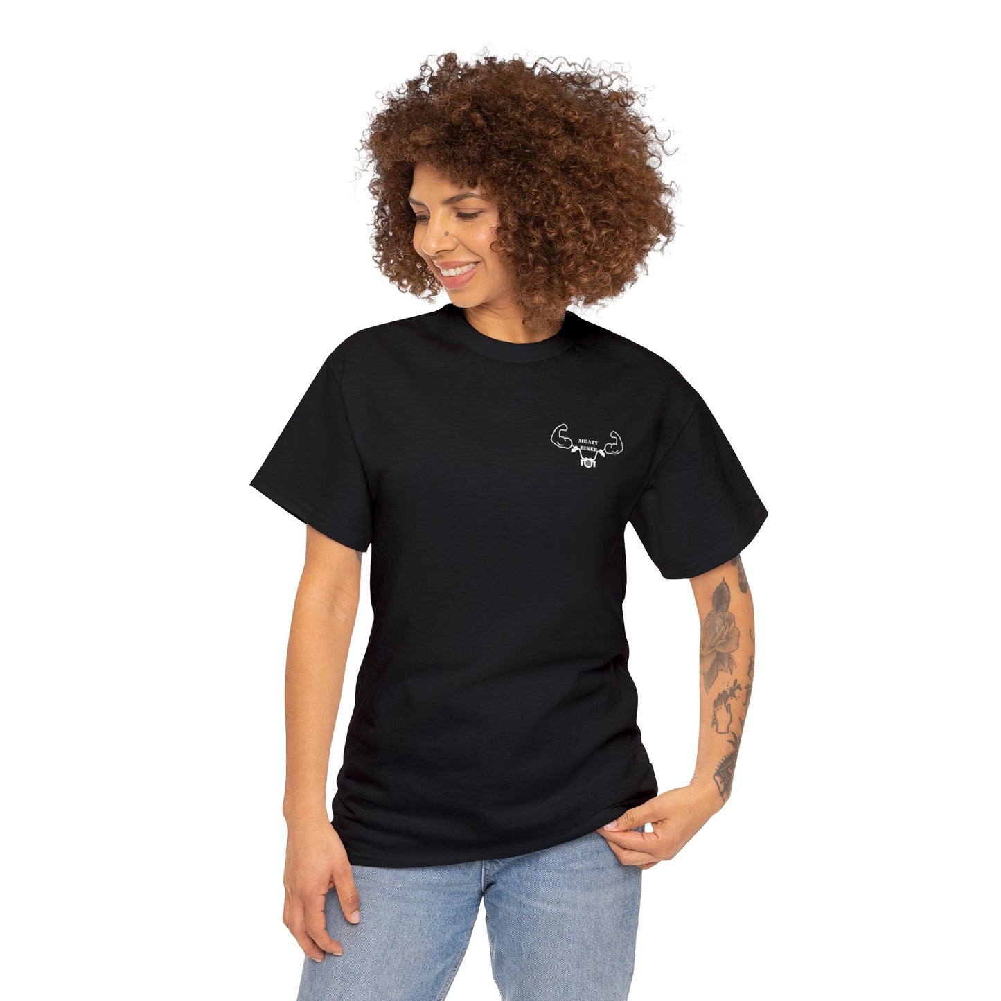 Meaty Biker Logo t-shirt