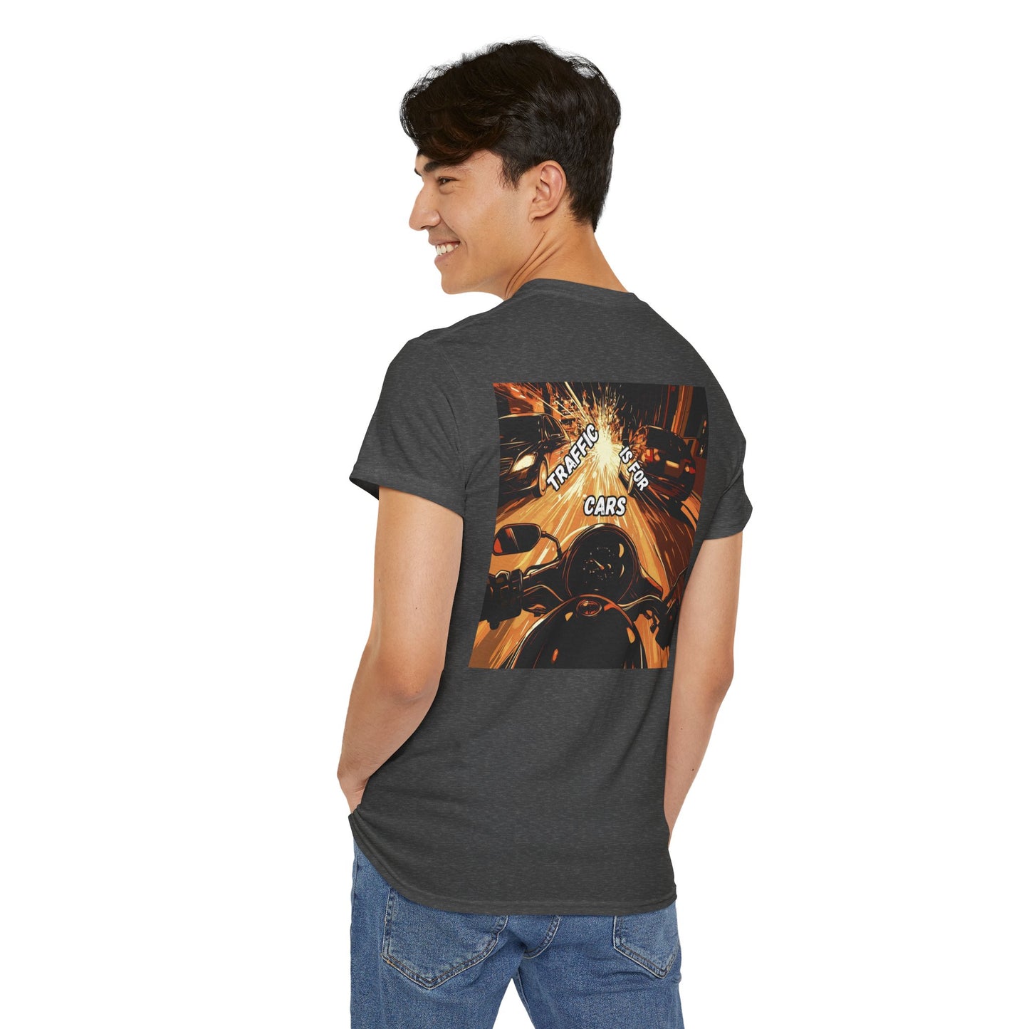 "Traffic is for cars" T-shirt
