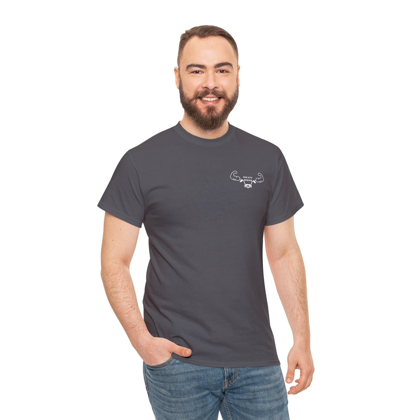 Meaty Biker Logo t-shirt