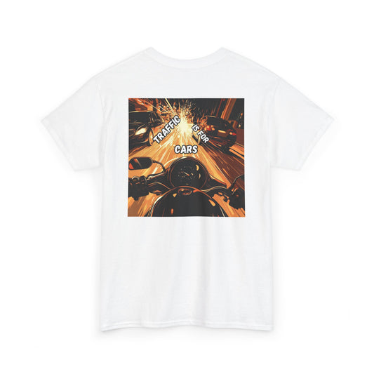 "Traffic is for cars" T-shirt