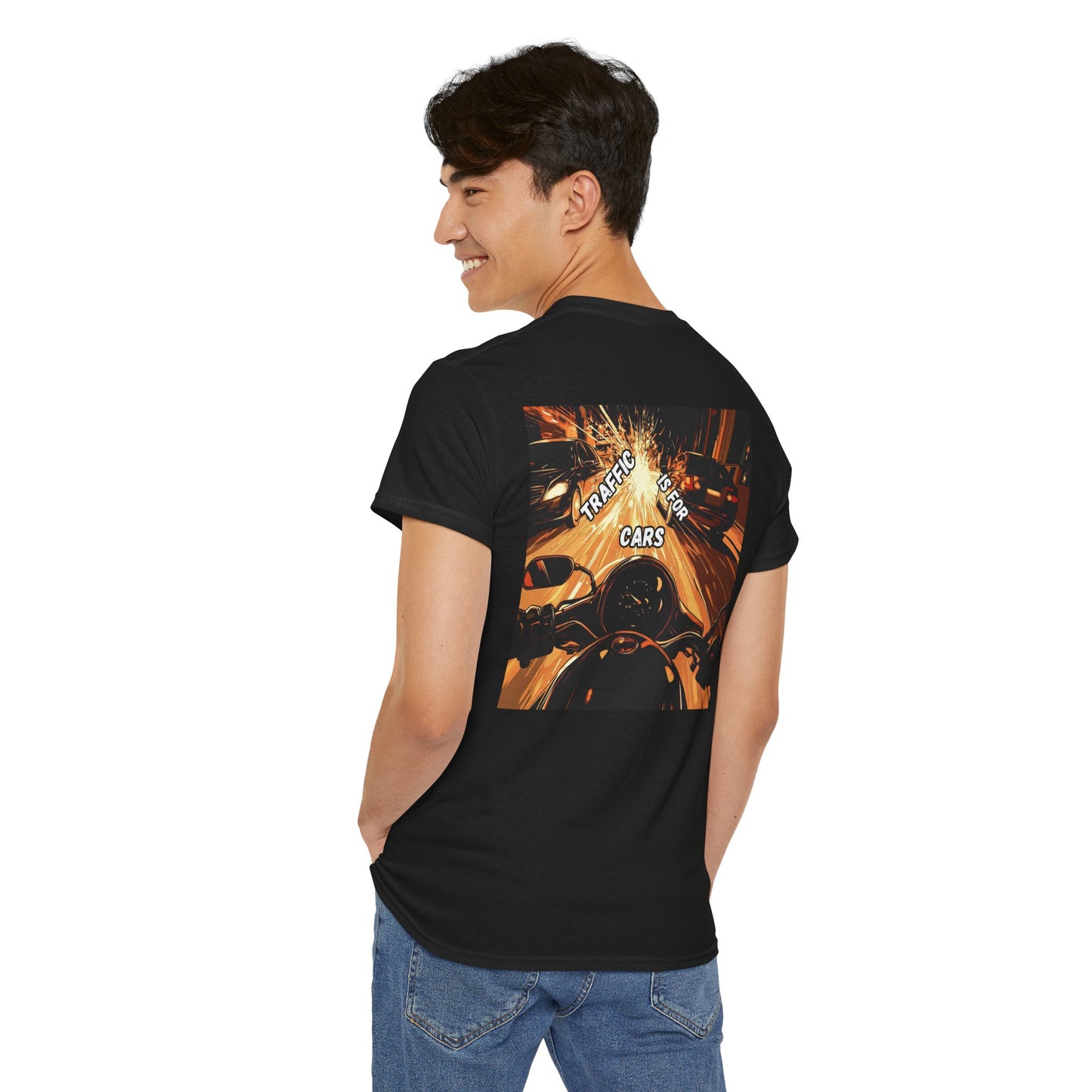 "Traffic is for cars" T-shirt